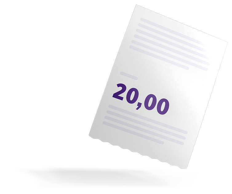 Código de prepago de paysafecard con fondo azul